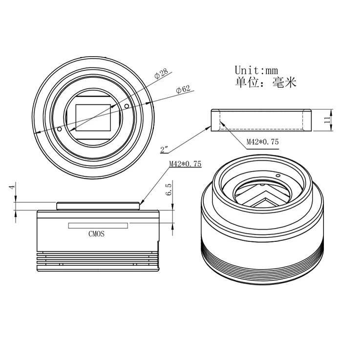 Kamera ASI183MM 