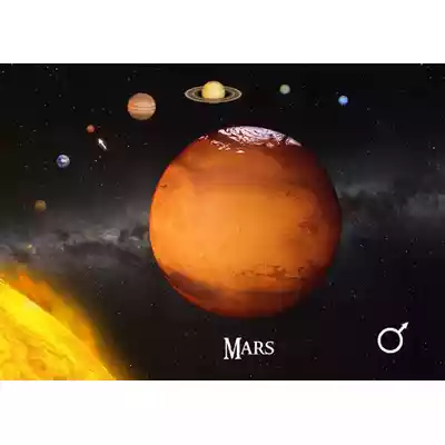 Pocztówka &quot;Mars&quot;