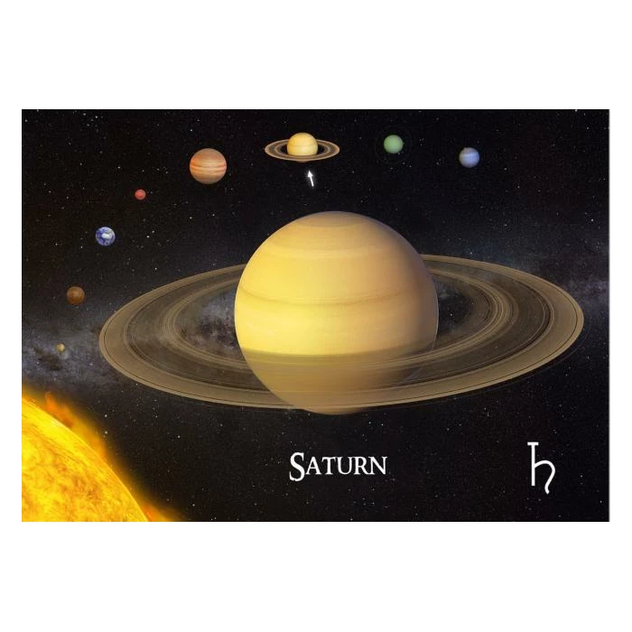 Pocztówka &quot;Saturn&quot;