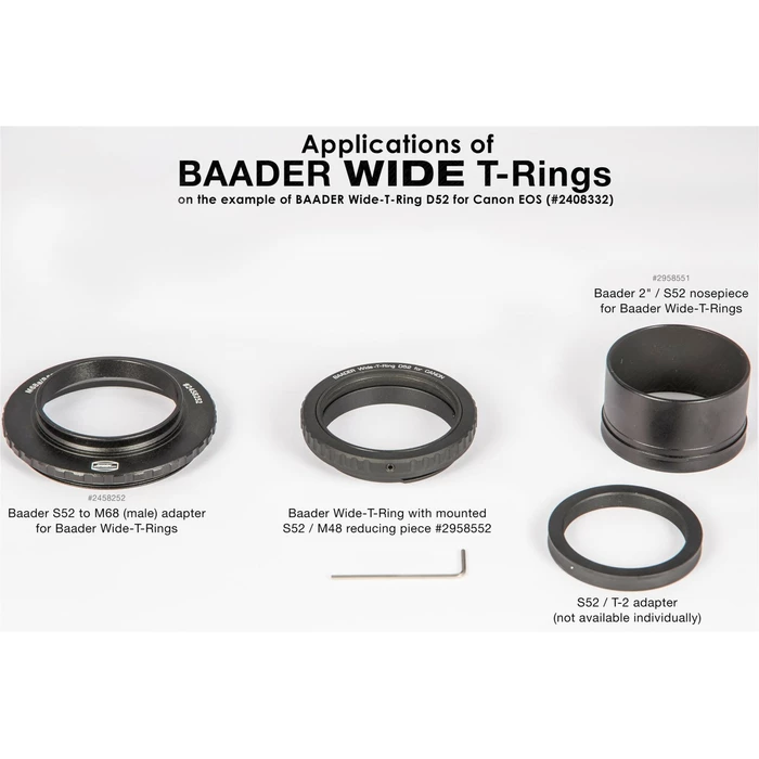 Adapter Baader Wide-T-Ring Minolta AF