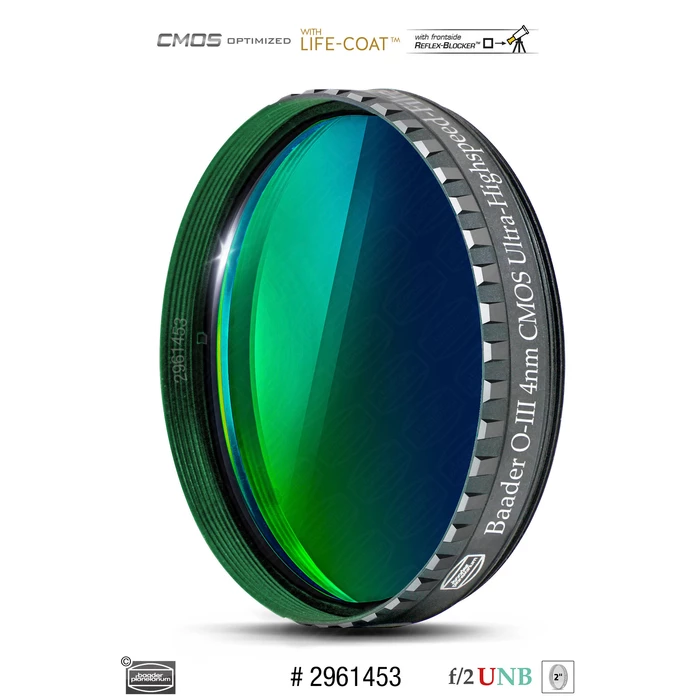 Filtr Baader O-III Ultra-H 2&quot; (4nm) CMOS