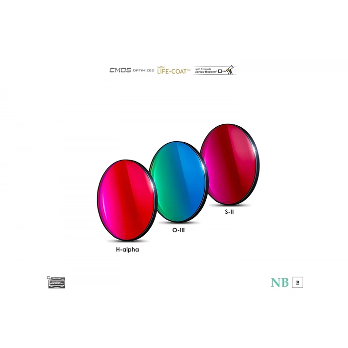 Z. filtrów wąskopasm. Baader (6,5nm) 31mm CMOS 