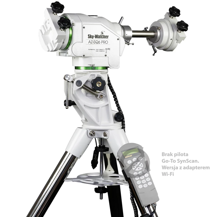 Montaż hybrydowy AZ-EQ6 GT + statyw stalowy (WiFi)