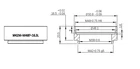 Adapter ZWO M42 - M48 długość 16.5mm