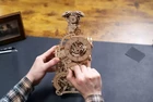 Puzzle 3D Engine Clock Mechaniczny Model Ugears