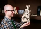 Puzzle 3D Engine Clock Mechaniczny Model Ugears