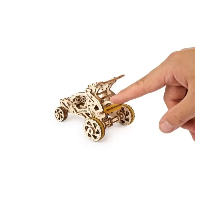 Puzzle 3D Model Drewniany Łazik Pustynny Ugears