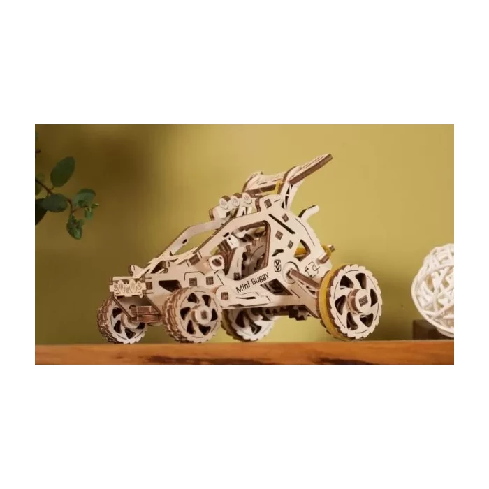 Puzzle 3D Model Drewniany Łazik Pustynny Ugears