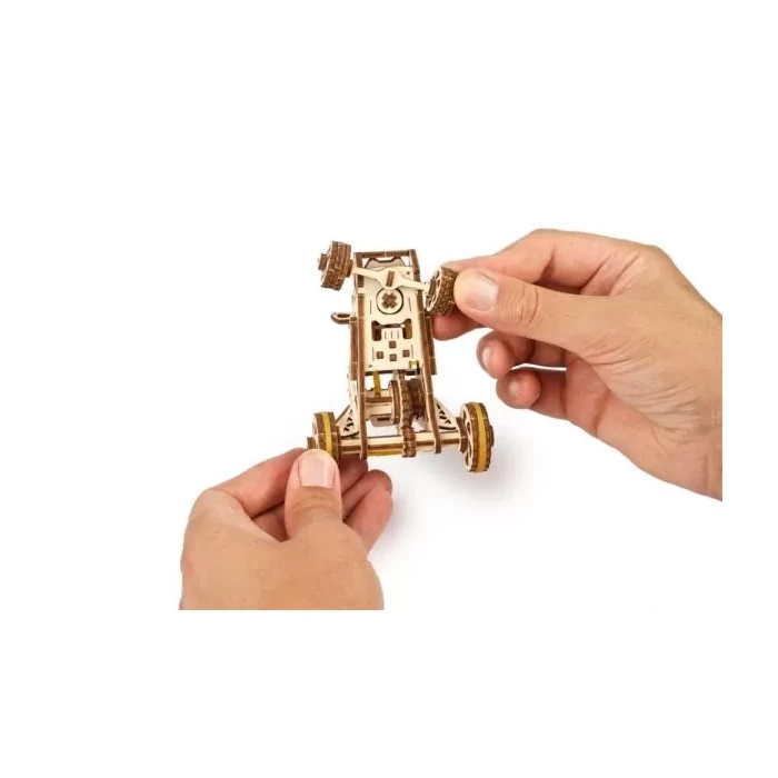 Puzzle 3D Model Drewniany Łazik Pustynny Ugears