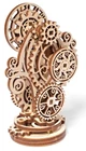 Puzzle 3D Model Drewniany Zegar Steampunk Ugears