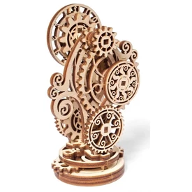 Puzzle 3D Model Drewniany Zegar Steampunk Ugears