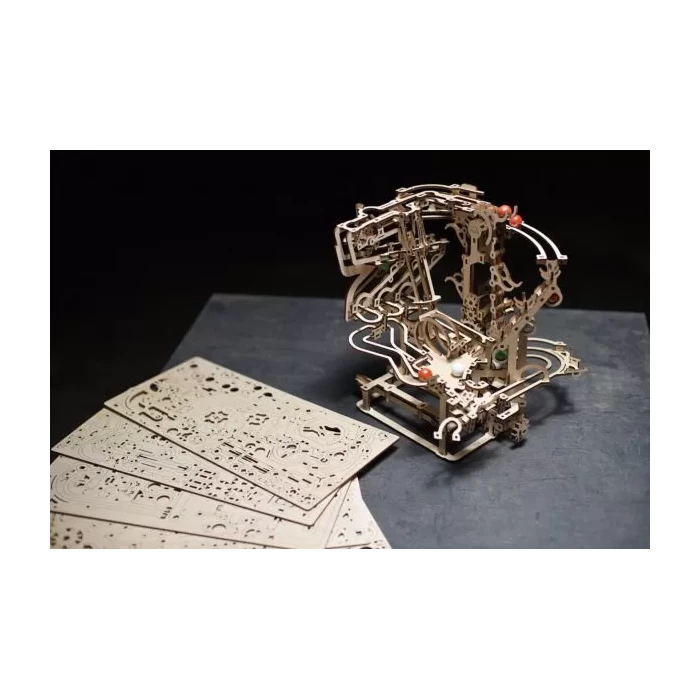 Puzzle 3D Tor Kulkowy Wyciągnik Łańcuchowy Ugears