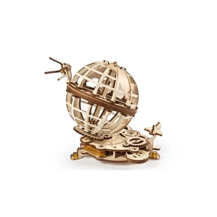 Model mechaniczny drewniany Ugears Globus - Puzzle 3D